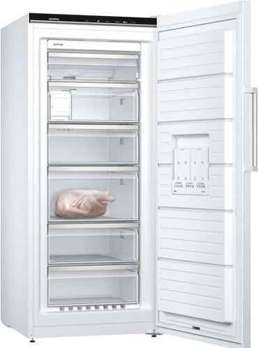 Produktbild Siemens GS51NDWCV Gefrierschrank (freistehend, EEK C, 290 l Nutzinhalt, NoFrost, Display, 5 Schublad (Freistehend, 290 l)