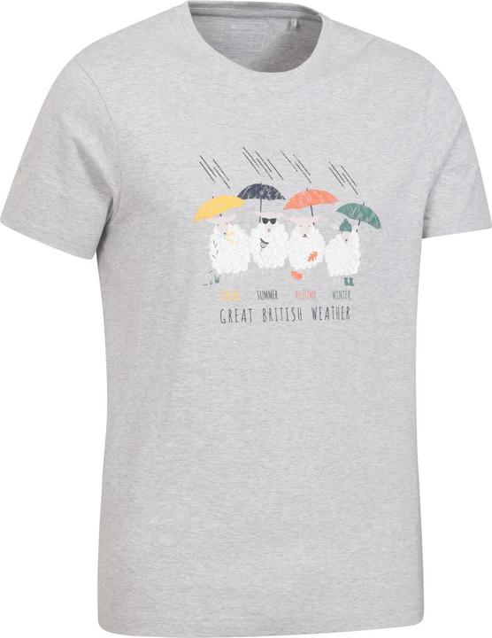 Immagine prodotto Mountain Warehouse Great British Weather Maglietta Uomo (XS)