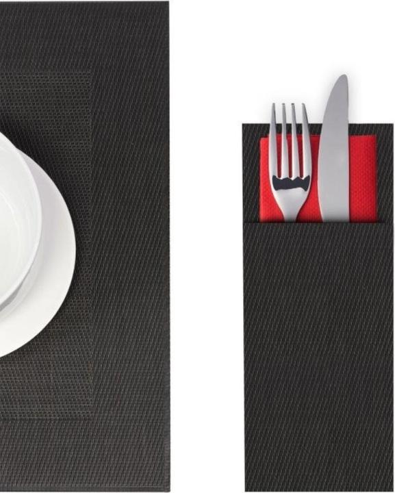 Image du produit Saleen Pochettes à couverts 'Home' set de 6 (6 pcs)