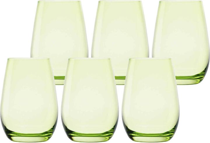 Produktbild Stölzle Elements Longdrink Becher 465 ml Grün (0.47 l, 6 x)