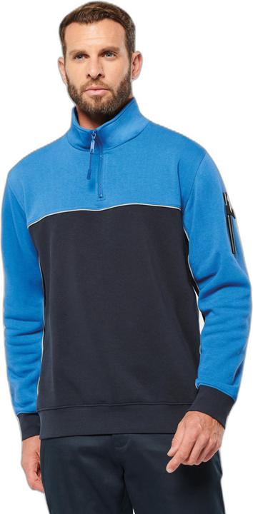 Produktbild Kariban Sweatshirt umweltfreundlicher Reissverschlusskragen (4XL)