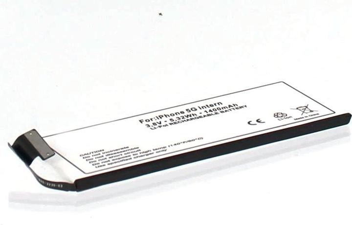 Produktbild AGI 97853 - Batterie/Akku - Schwarz - Lithium Polymer (LiPo) - 1400 mAh - 3,7 V - 91