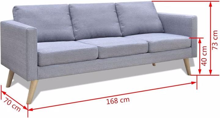 Produktbild VidaXL Canda (3-Sitzer)