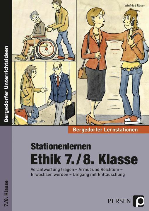 Image du produit Stationenlernen Ethik 7./8. Klasse (Allemand, Winfried Röser, 2023)