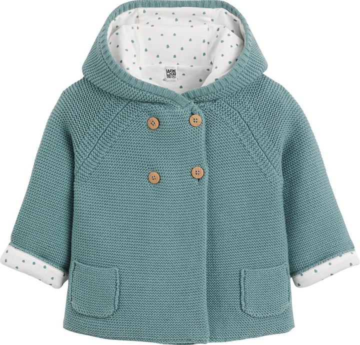 Produktbild La Redoute Collections Strickjacke mit Kapuze (74)