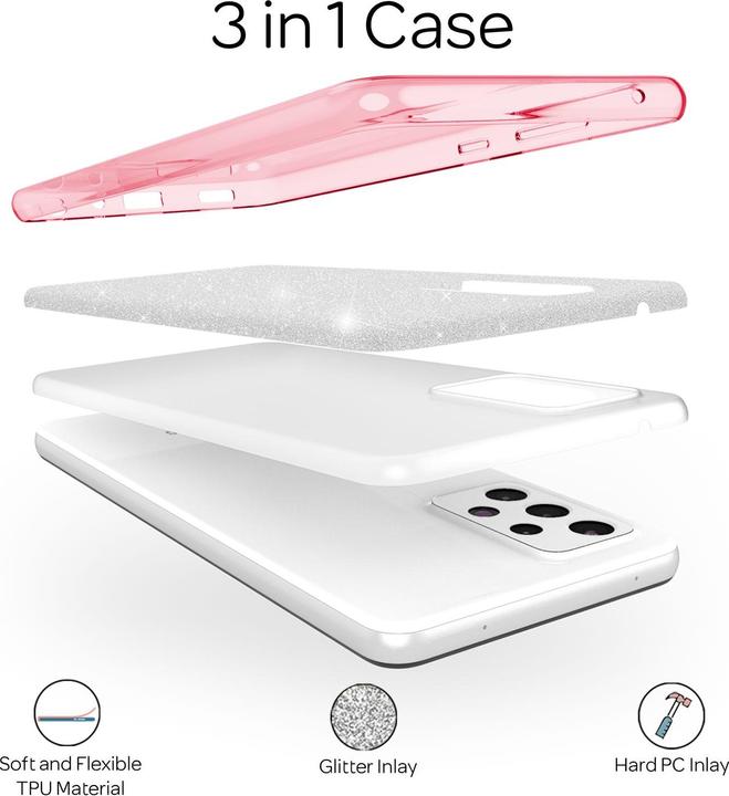 Produktbild Nalia Glitzer Hülle (Samsung Galaxy A33)