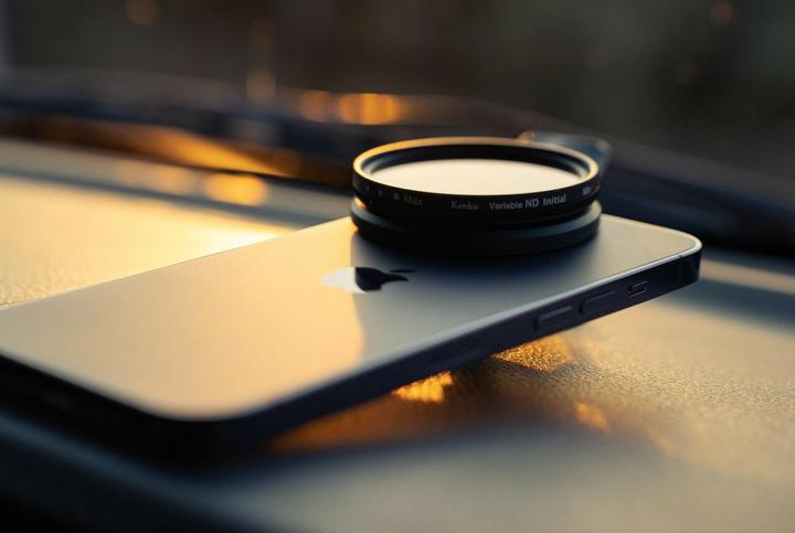 Produktbild Kenko Exapro Smartphone Variable ND Filter Clip 49mm (49 mm, Effekt Filter, ND- / Graufilter)