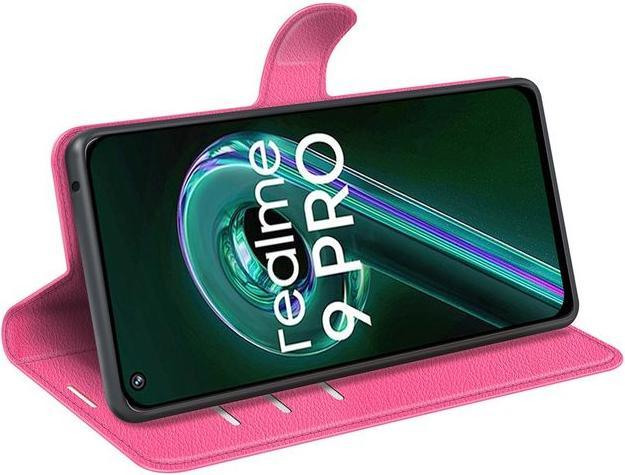 Produktbild MU Classic Litchi Leder Bookcover Series (Realme 9 Pro)