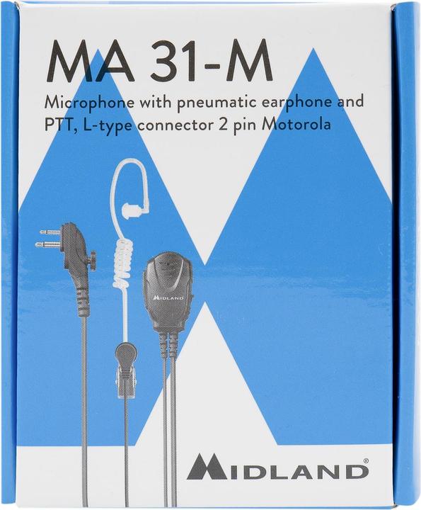 Actual product image Midland Security headset