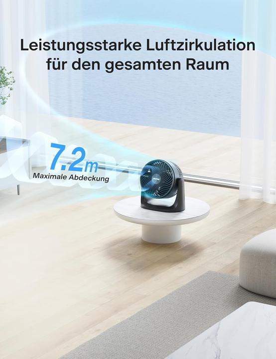 Produktbild Pelonis 3-stufiger Kompakt-Tischventilator (45 dB)