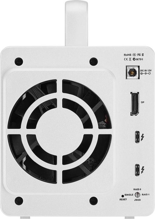 Produktbild Terramaster DAS LAUFWERK 2BAY TD2-Thunderbolt 3 RAID 0/1/JBOD/single (2.5", 3.5")
