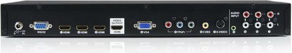 Produktbild StarTech HDMI Konverter Switch - HDMI/ VGA/ Component/ S-Video Skalierer - HDMI Wandler schaltet zwischen...