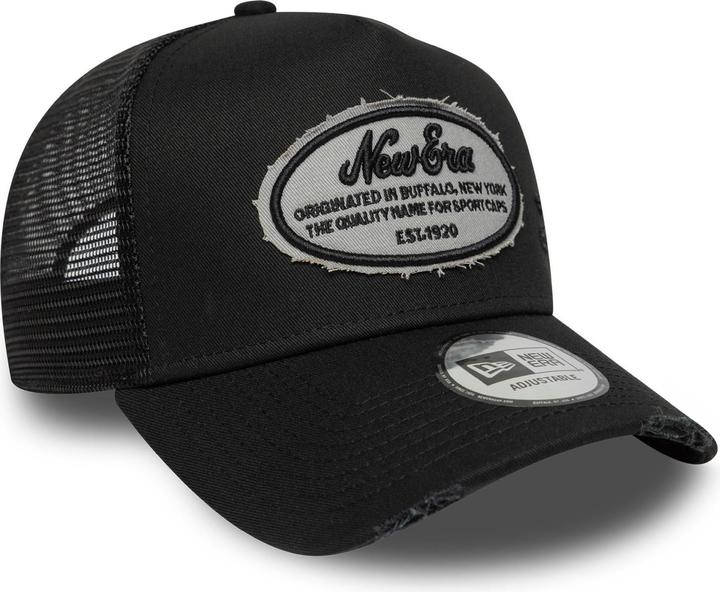 Produktbild New Era A-Frame Trucker Cap - Distressed Patch Vintage (One Size)