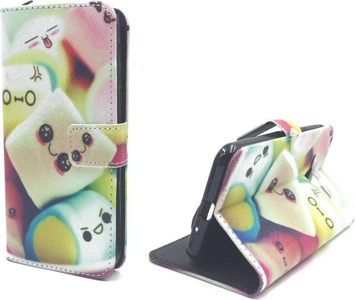 Produktbild König Design Schutz Handy Hülle für Samsung Galaxy J3 (2016) Case Cover Tasche Wallet Etui (Samsung Galaxy J3 (2016))
