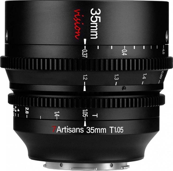 7artisans Vaste brandpuntsafstand 35 mm T1.05 (Fujifilm X, APS-C / DX)