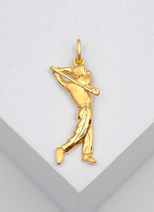 Immagine prodotto Muau Giocatore di golf (Oro bianco, Giallo oro, Oro rosso o argento)