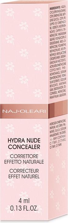 Actual product image Naj Oleari Hydra Nude Concealer 03 Honey 4ml (03 Beige)