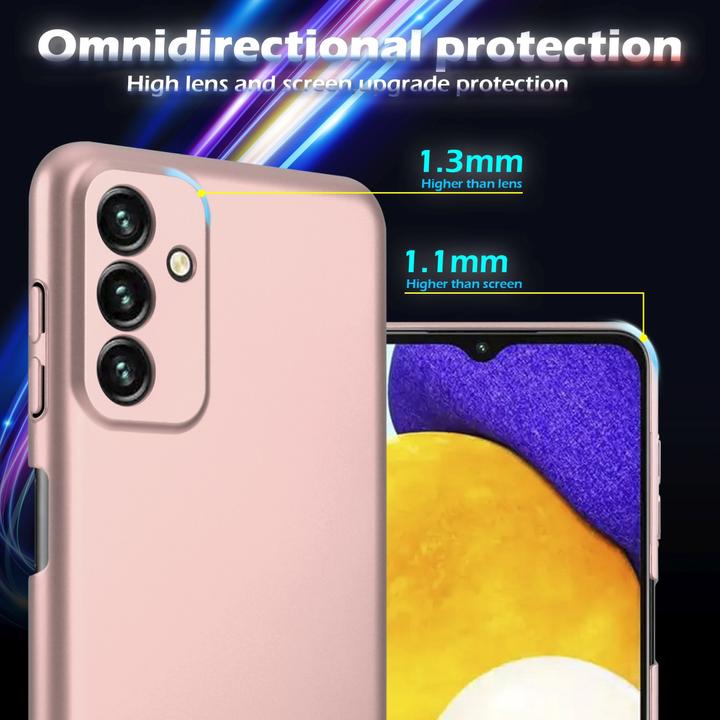 Actual product image Cadorabo HC Matte Metal Cover (Samsung Galaxy A13 5G)