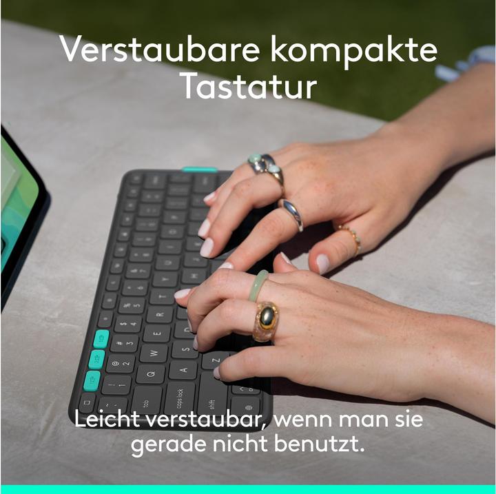 Produktbild Logitech Flip Folio (CH, iPad Pro 13 2024 (M4), iPad Air 13 2024 (M2), iPad Air 13 2025)