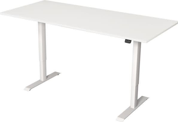 Immagine prodotto Kerkmann Move 1 scrivania regolabile in altezza bianco rettangolare con gambe a T bianco 180,0 x 80,0 cm