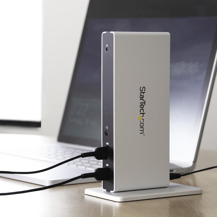 Actual product image StarTech USB 3.0 Laptop Docking Station (USB-B, 5 Ports)