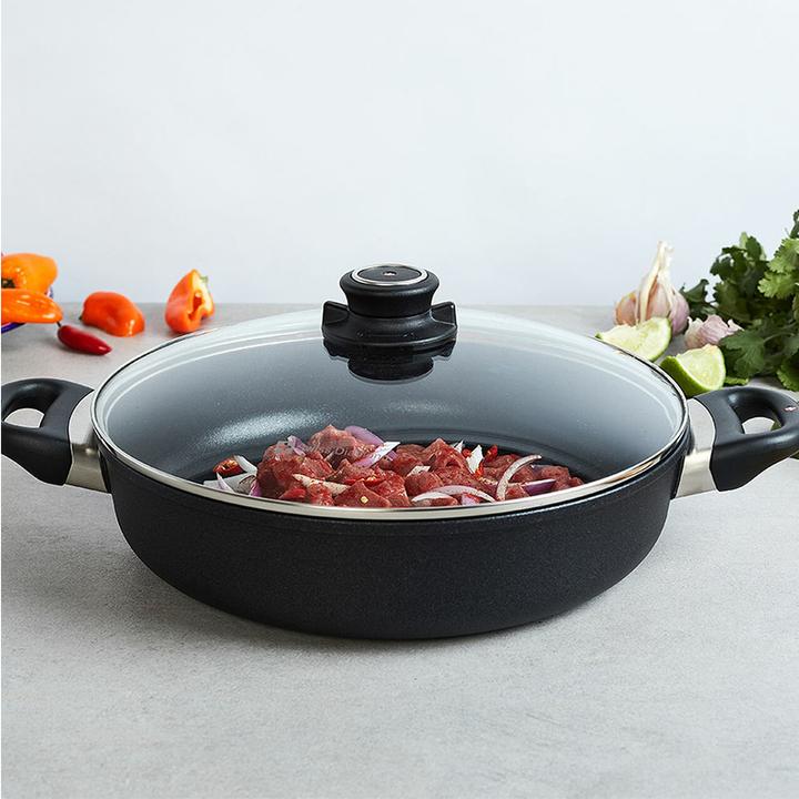 Actual product image Swiss Diamond Schmorkasserole (28 cm, Pot, Cast aluminium)