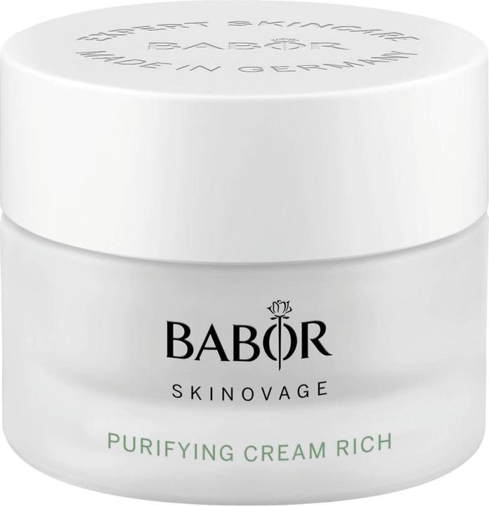 Actual product image Babor SKINOVAGE - Purifying Cream Rich Oily Acne-Prone Skin (50 ml, 24h cream)