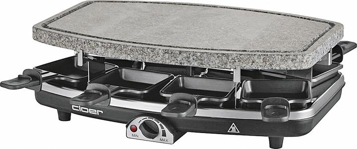 Cloer Raclettegrill Naturstein 6430