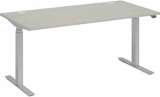 Produktbild FM Büromöbel Schreibtisch BOTTOM-UP silver (1600 x 800 x 620 mm)