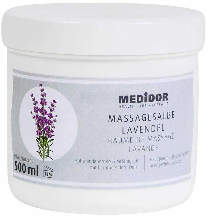 Medidor Pommade de massage à la lavande 500 ml (500 ml)
