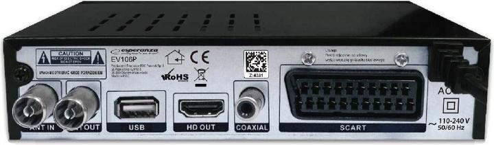 Produktbild Esperanza EV106P (DVB-T, DVB-T2, DVB-S2, DVB-C)