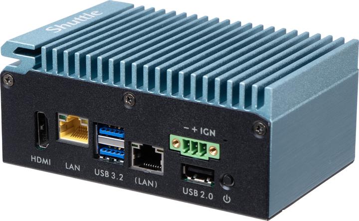 Produktbild Shuttle Barebone SPCEL02 Intel Celeron J6412 1xSODIMM max 32GB DDR4 2x2.5G LAN (Intel Celeron J6412)