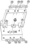 Image du produit Danfoss EMC Afkoblingssaet pour VLT Micro Drive FC-051, pour M1 et M2 Kapslingsstørrelse.