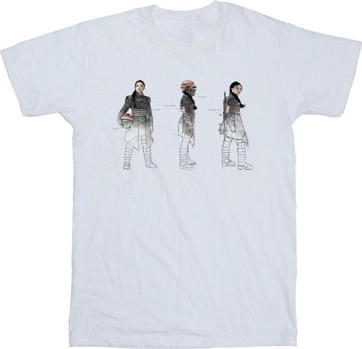 Star Wars The Book Of Boba Fett Fennec Painted Concept TShirt (3XL)