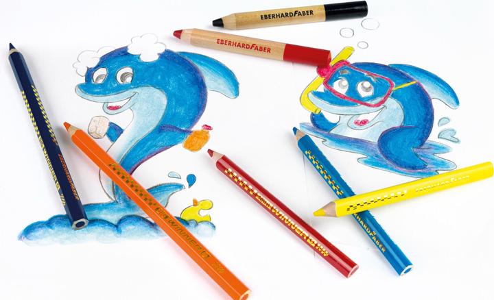 Actual product image EberhardFaber Crayons BIG WINNER (Multicoloured, 96 x)