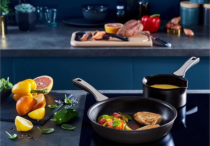 Actual product image Tefal Pan set Unlimited 24 cm/28 cm (31.50 cm, Pan set + pot set, Aluminium)