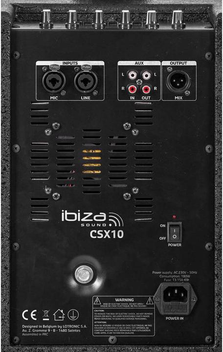 Actual product image Ibiza CSX10