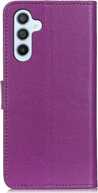 Actual product image MU Classic Litchi Leder Bookcover Series (Samsung Galaxy S24+, Samsung Galaxy S25)