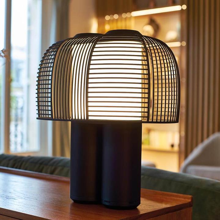 Actual product image DCW éditions Yasuke table lamp Black (1300 lm)