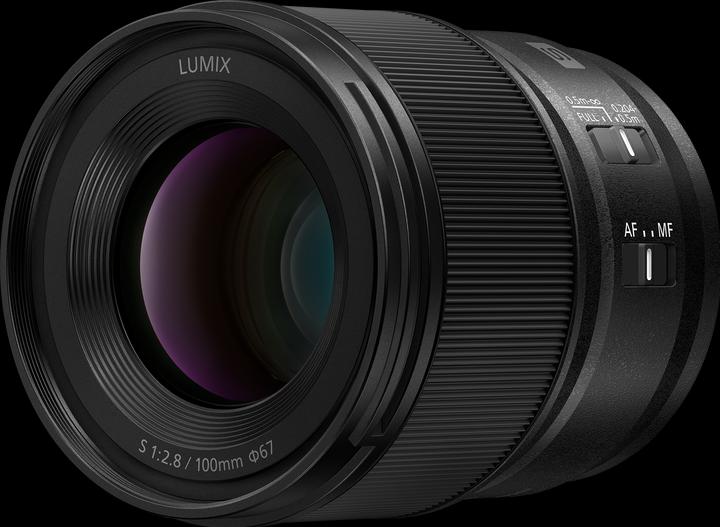Panasonic Lumix S-E100E 100mm f/2.8-22 Macro (L-Mount, full size)