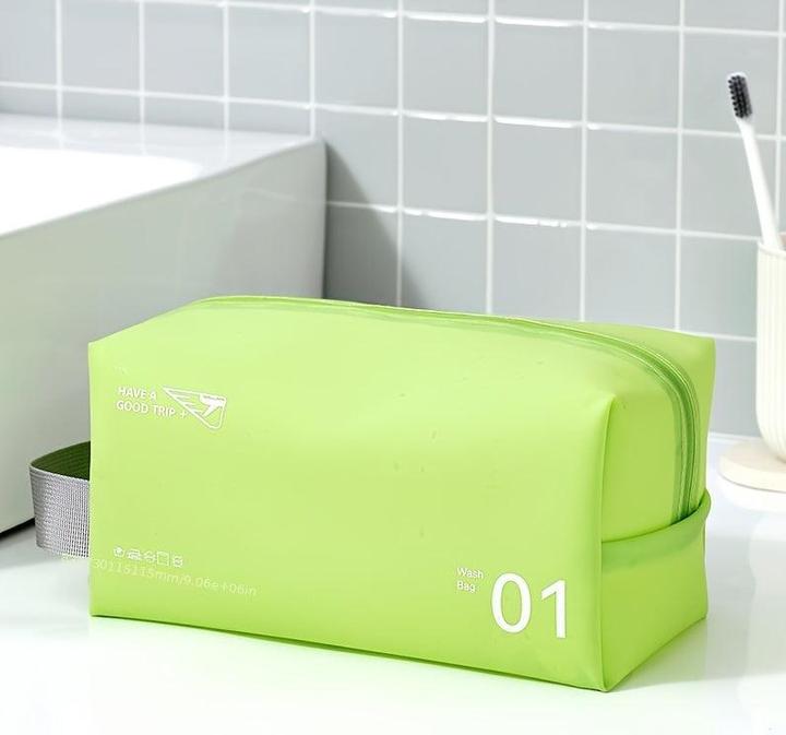 Actual product image Only-Bags.Store Summer floating beach bag, PVC storage bag, fashion cosmetic bag with handle