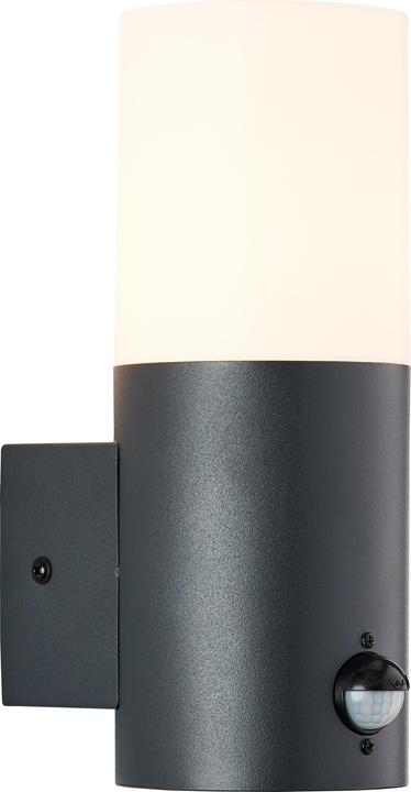 Actual product image Brilliant Aberdeen E27 / AUss-WA+BEW / w/o bulb Aussenwandleuchte, stehend mit Bewegungsmelder (E27, IP44)