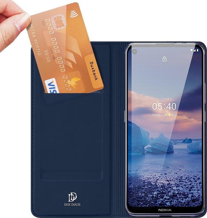 Actual product image Dux Ducis Nokia 5.4 - Flip Folio Case dark blue