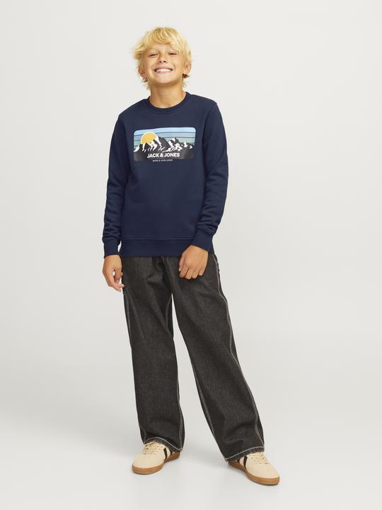 Produktbild Jack & Jones Gedruckt Sweatshirt mit Rundhals Sweatshirt mit Rundhals (140)