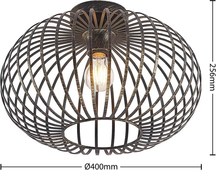 Actual product image Lindby Rosalea ceiling light, brass (E27)