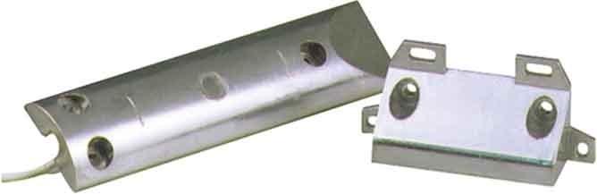 Actual product image Grothe MK 1033/705 Magnetic contact, surface-mounted, aluminium die-cast housing for roller/up-and-over