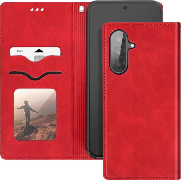 Produktbild Avizar Etui für Samsung Galaxy A56 Portemonnaie mit Video-Ständer (Samsung Galaxy A56)