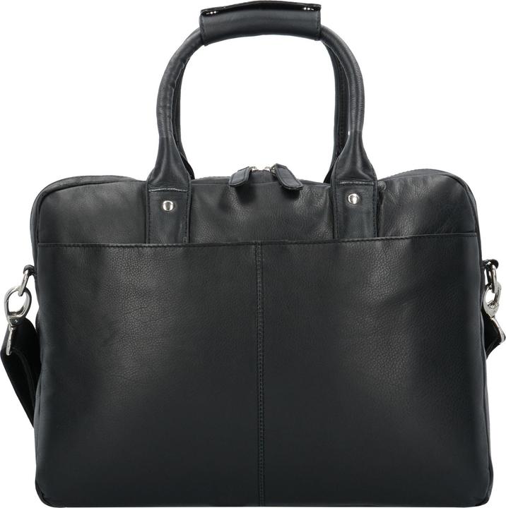 Image du produit Dermata Porte-documents en cuir 39 cm Compartiment pour ordinateur portable