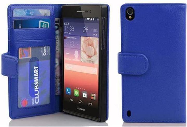 Image du produit Cadorabo Book avec 3 pochettes pour cartes Couverture (Huawei Ascend P7)