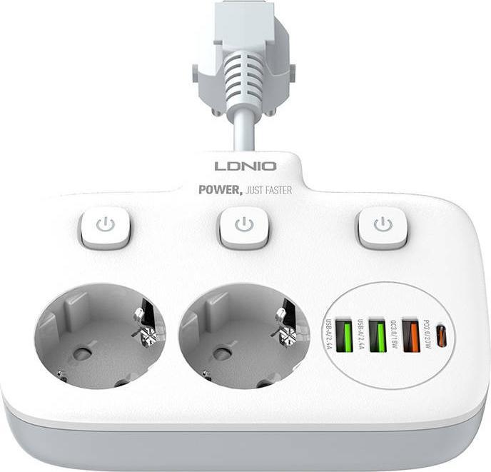 Produktbild Ldnio SE2435 (6 x, USB-A, USB-C)
